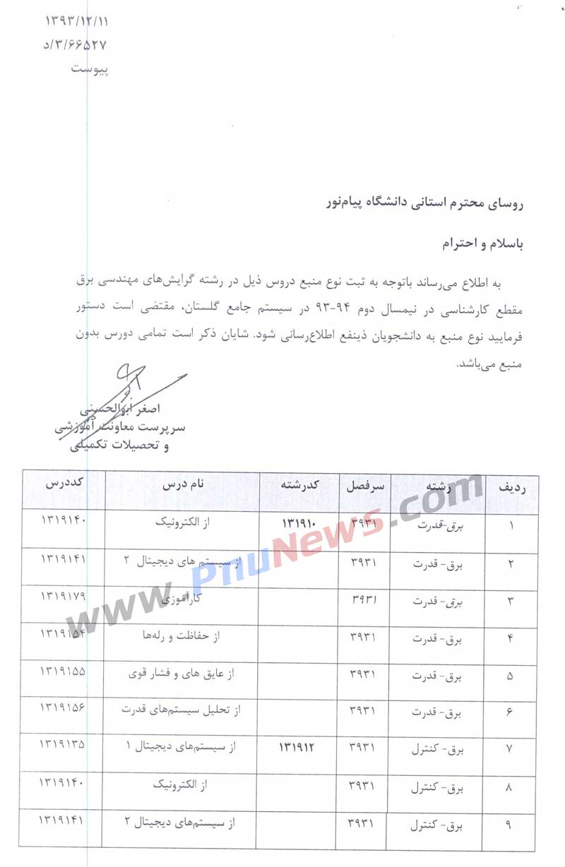 دروس بدون منبع برق