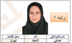آناهیتا هدایتی