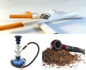 قلیان و سیگار