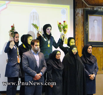 هفتمین المپیاد دانشجویان دختر پیام نور