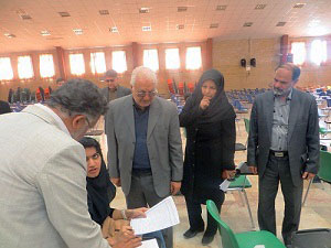 بازدید رستمی از پیام نور کرمان