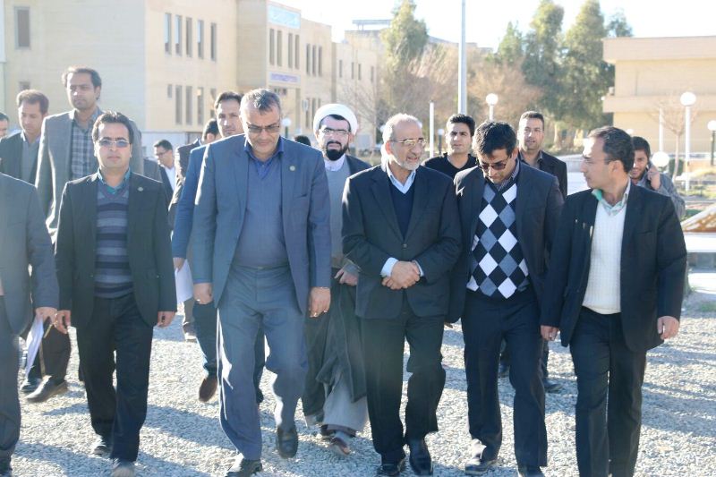بازدید احمد اکبری قائم مقام پیام نور از پیام نور زاهدان