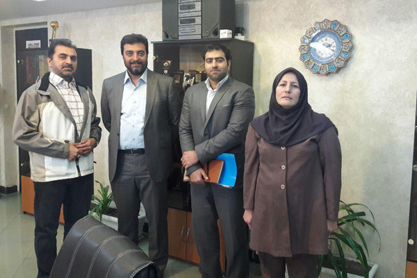 دیدار نصیرزاده با قاسمی