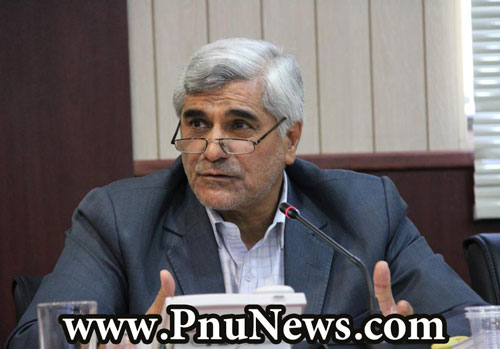 محمد فرهادی در دانشگاه پیام نور