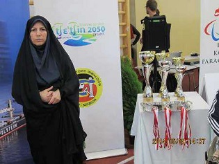 کبری غیاثی سرپرست تیم ملی تیراندازی