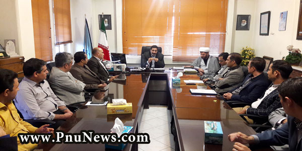 انتصاب سیدرضا مهرنیا پیام نور استان قزوین