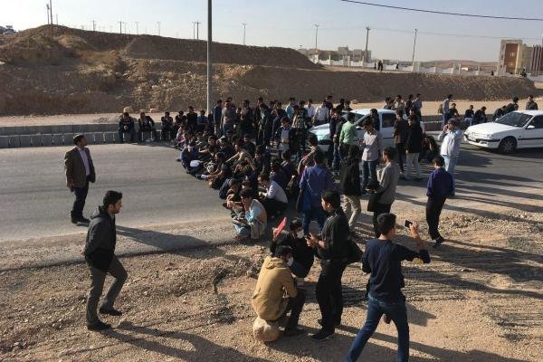 تجمع دانشجویان بجنورد