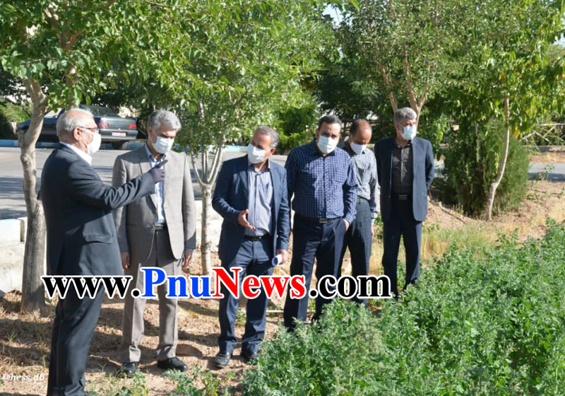 بازدید-محمدرضا-زمانی-رئیس-دانشگاه-پیام-نور-از-دانشگاه-غیرانتفاعی-نور-دانش-میمه